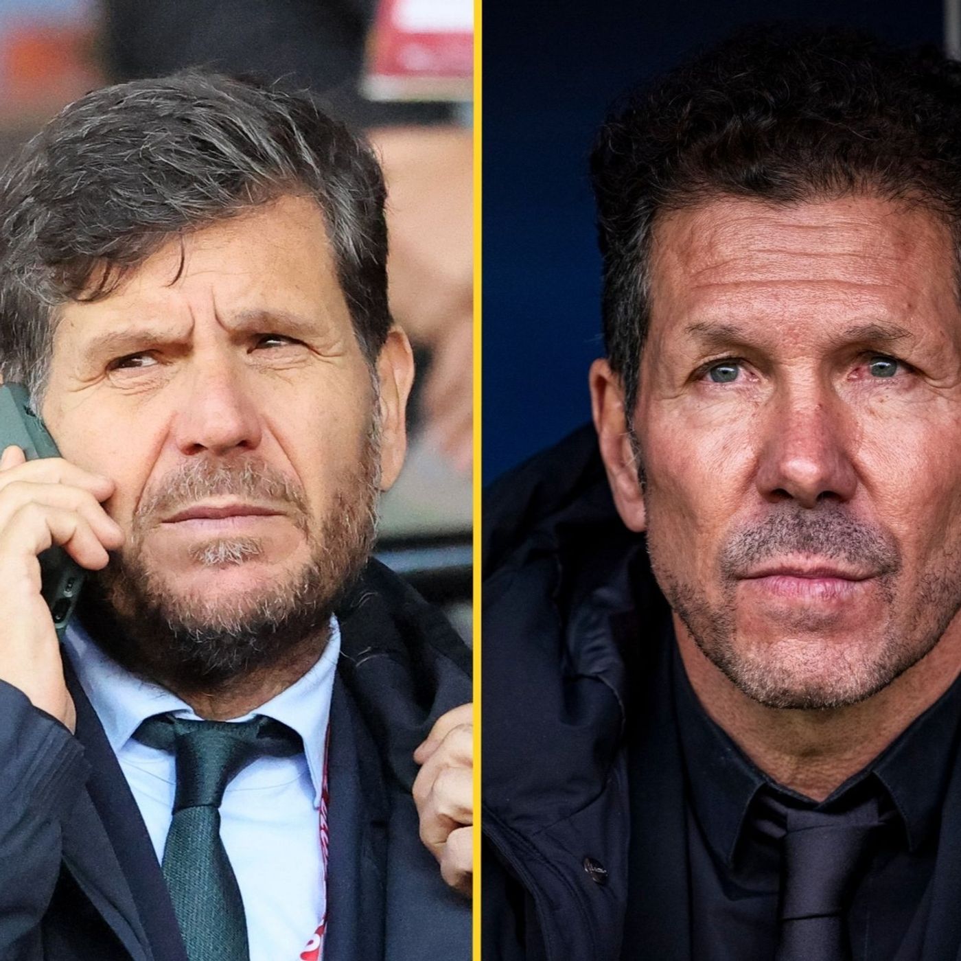 "Uno está pensando con el chándal y otro, con el traje": Simeone y Alemany chocan por el mercado de fichajes del Atlético episode artwork