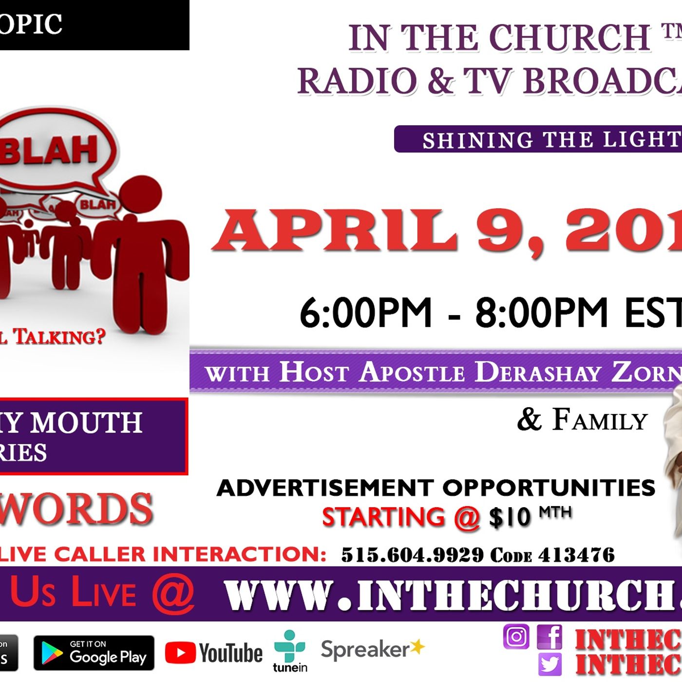 Idle Words "In The Church" episode artwork