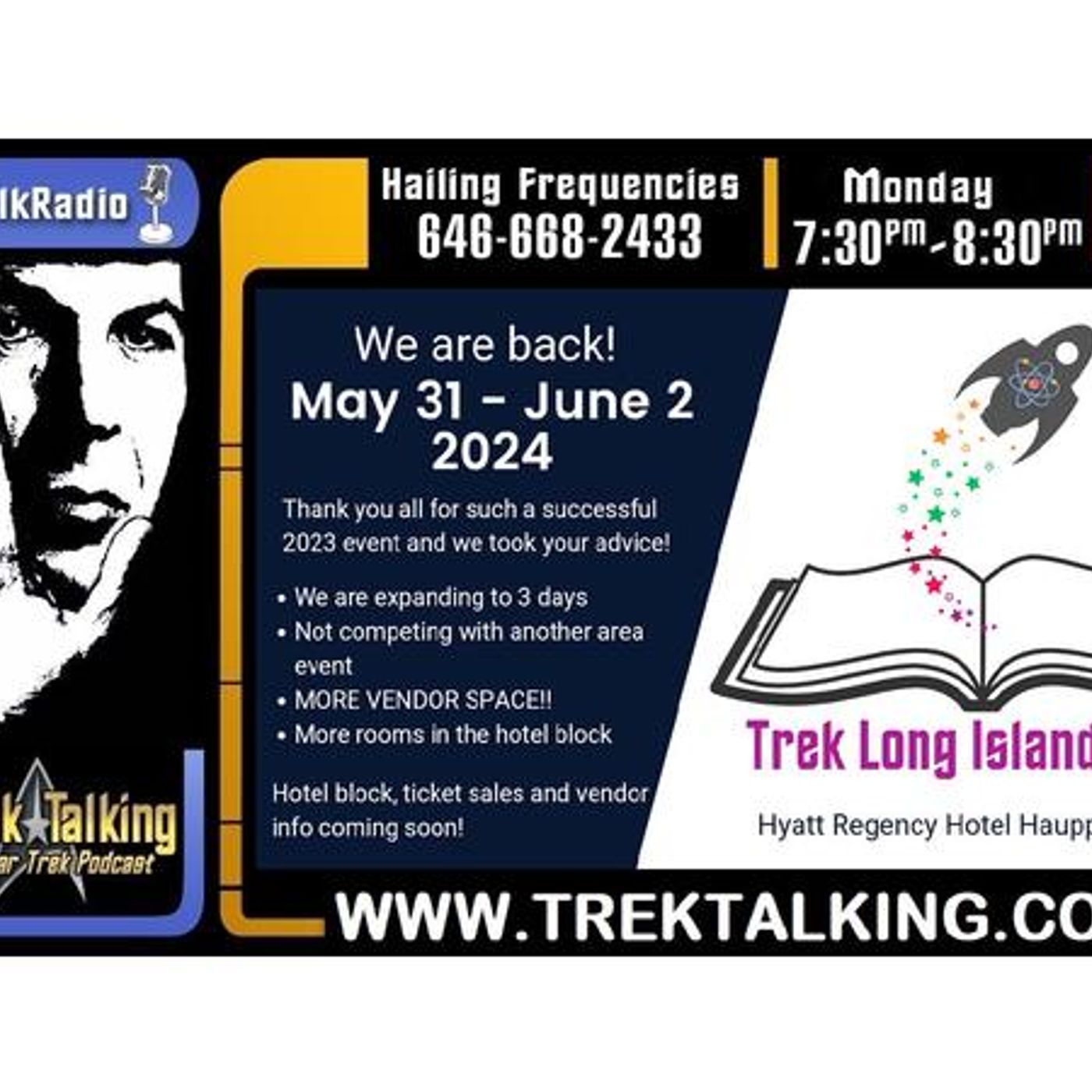 TREK LONG ISLAND REVISITED!!  Stefanie and Matt from Trek Untold join us LIVE
