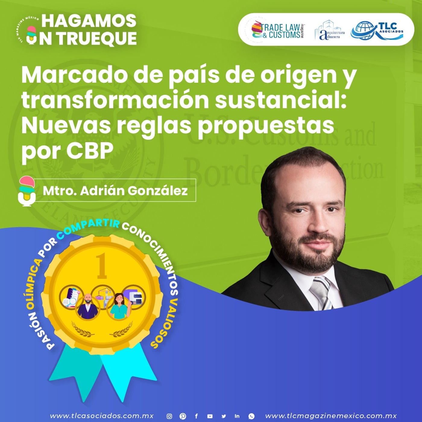 Episodio 234. Marcado de país de origen y transformación sustancial: Nuevas reglas propuestas por CBP episode artwork