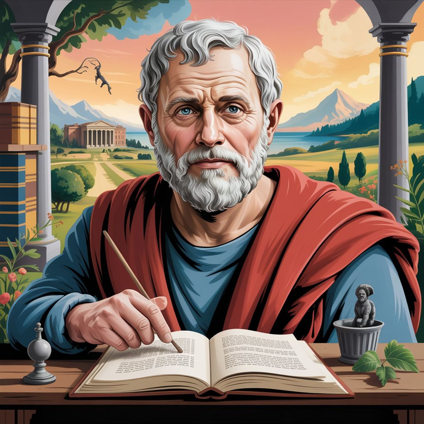 Story of Aristotle's Philosophy podcast artwork