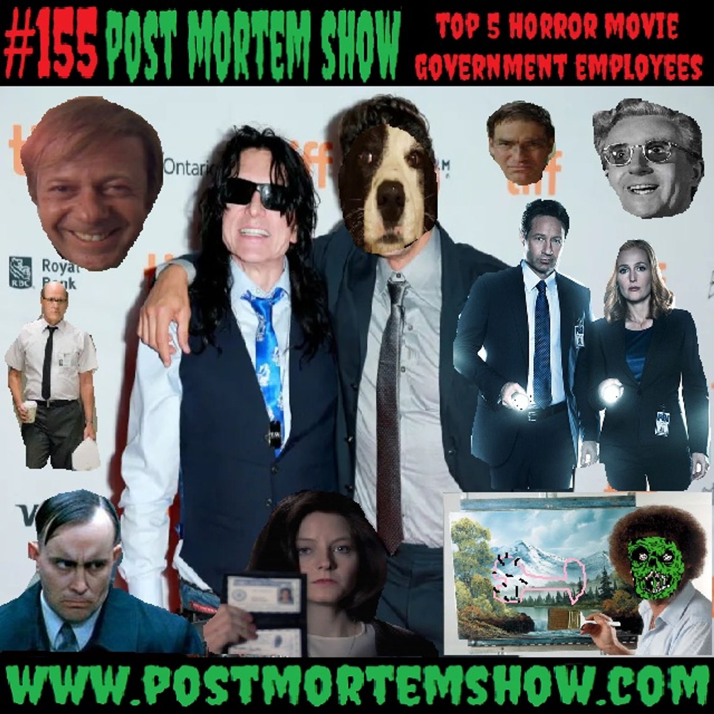 e155 - Uncle Jeff's Happy Clouds (Top 5 Horror Movie Government Employees) episode artwork