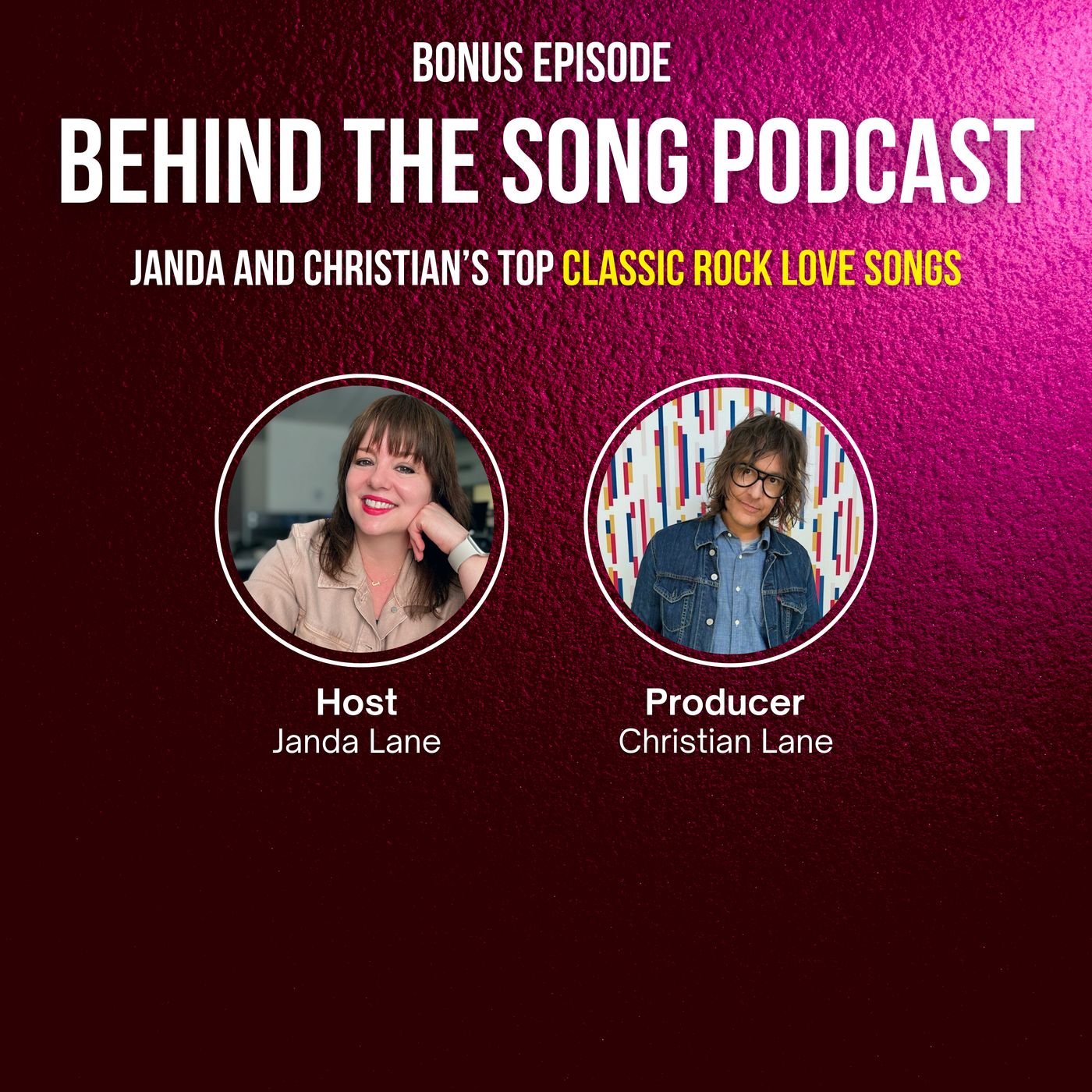 Janda and Christian's Top Classic Rock Love Songs episode artwork