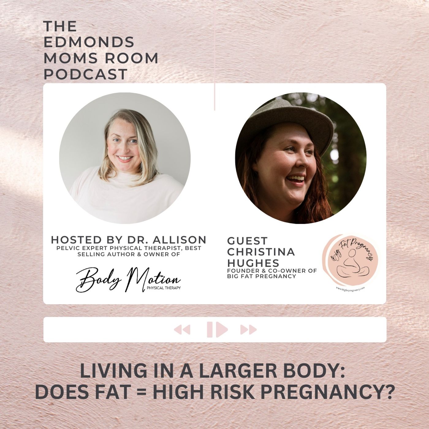 Ep. 125 Living In A Larger Body: Does Fat = High Risk? episode artwork