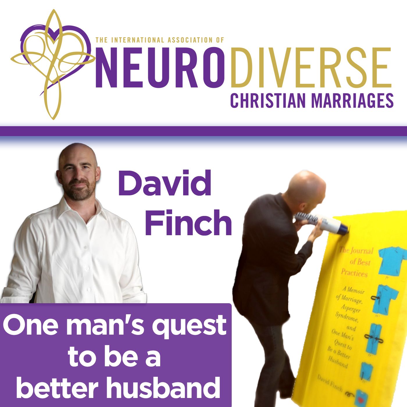 One Man's Quest to be a Better Husband with author David Finch episode artwork