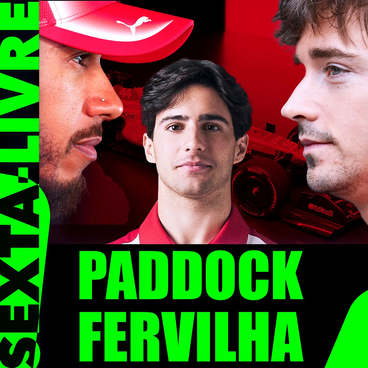 Hamilton lidera 1-2 da Ferrari na Hungria e Bortoleto é 11º; Rafa Câmara na Cadillac? episode artwork