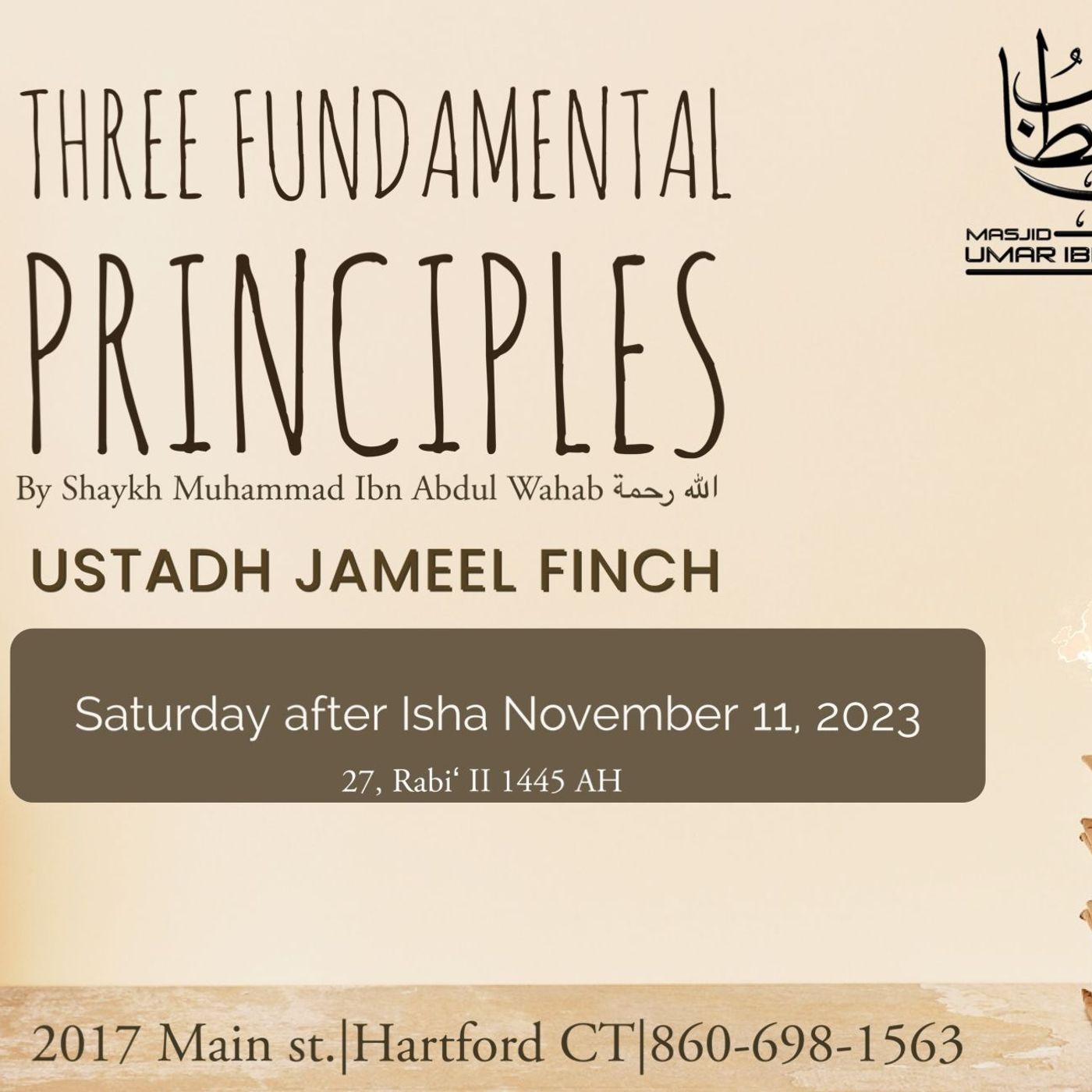 Three Fundamental Principles