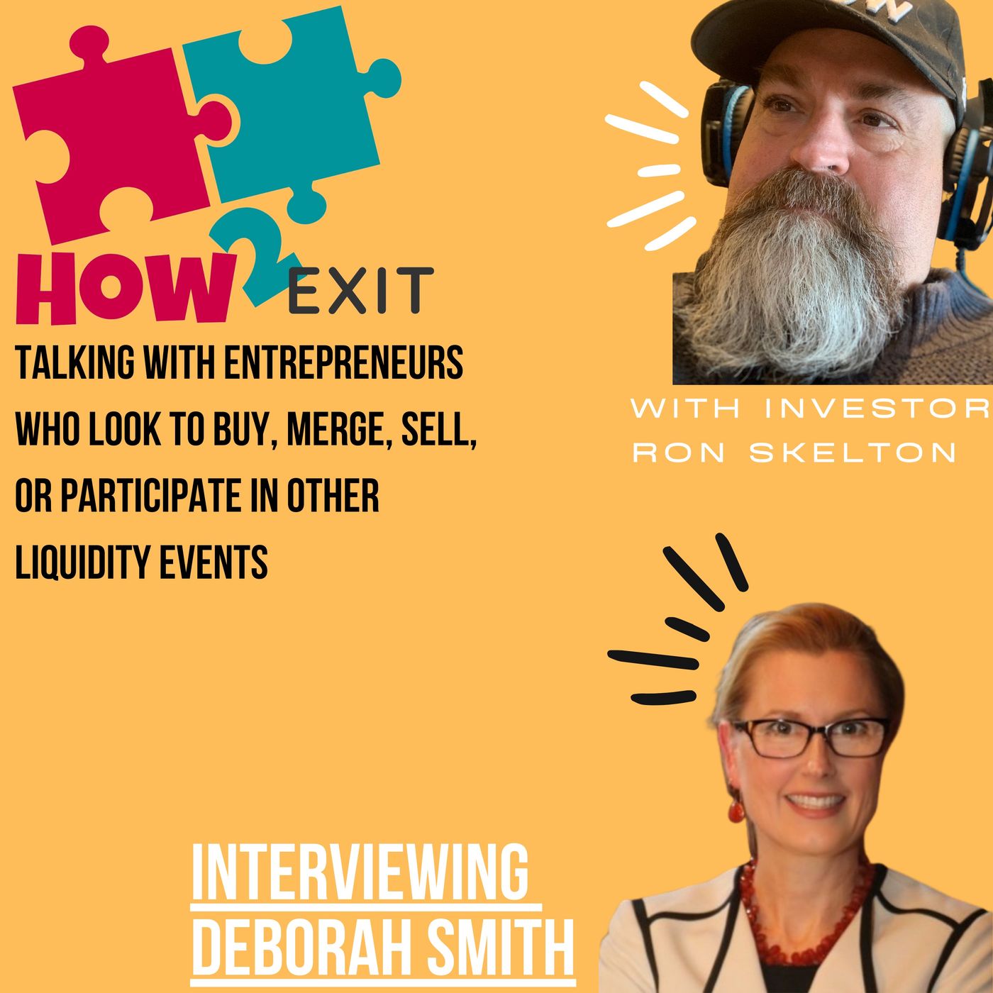 How2Exit Episode 34: Deborah Smith - Co-Founder and CEO of The CenterCap Group, LLC. Image