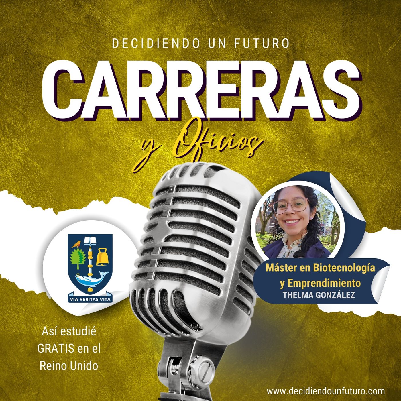 Experiencia Chevening Universidad de Glasgow||Decidiendo un Futuro con Thelma González #19 episode artwork