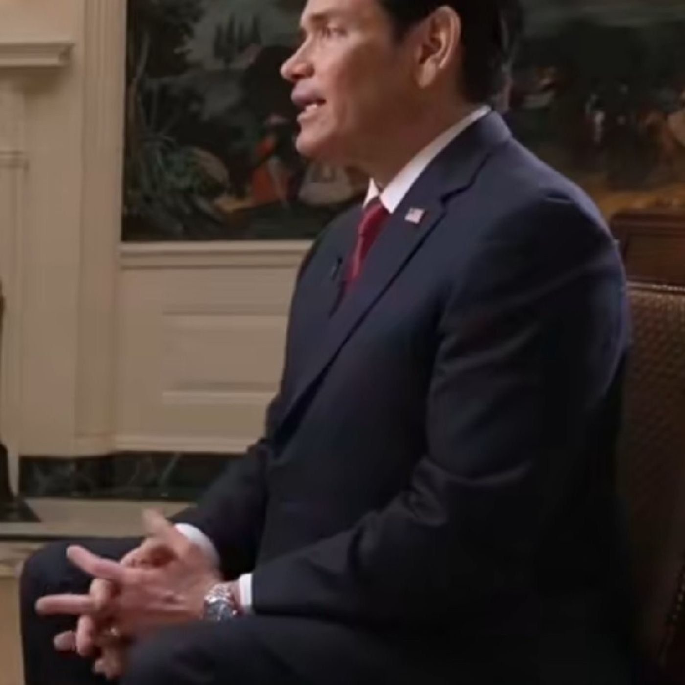 "God forbid" the U.S. and China end up in conflict. Secretary of State Marco Rubio episode artwork