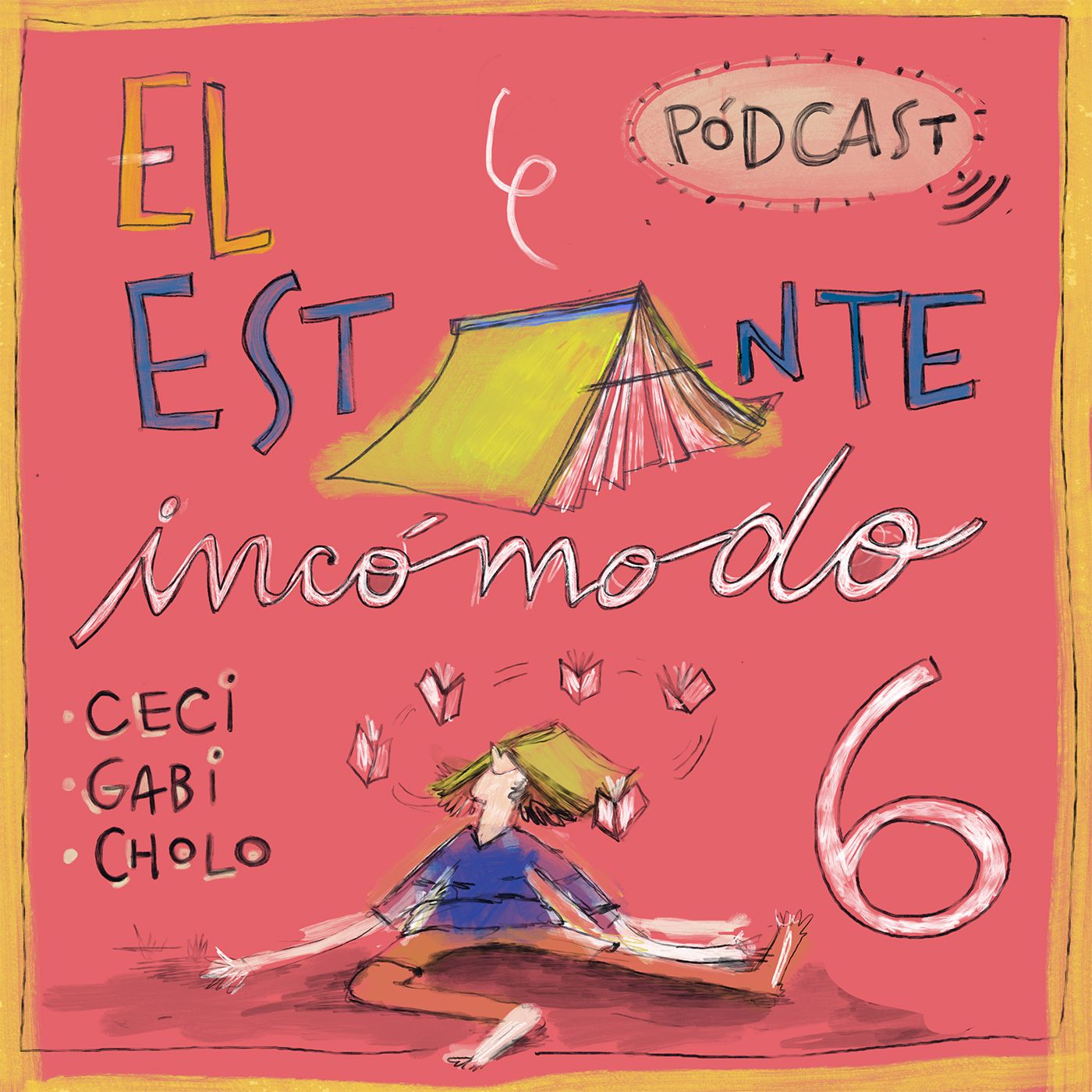 El estante incómodo