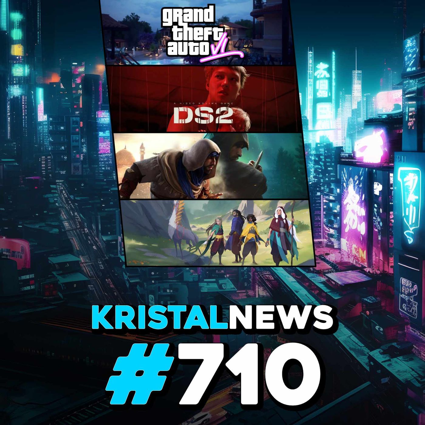 GTA 6, DIPENDENTI ALLERTATI, TRAILER IMMINENTE? | DEATH STRANDING 2 ai TGA 2023? ▶ #KristalNews 710 episode artwork