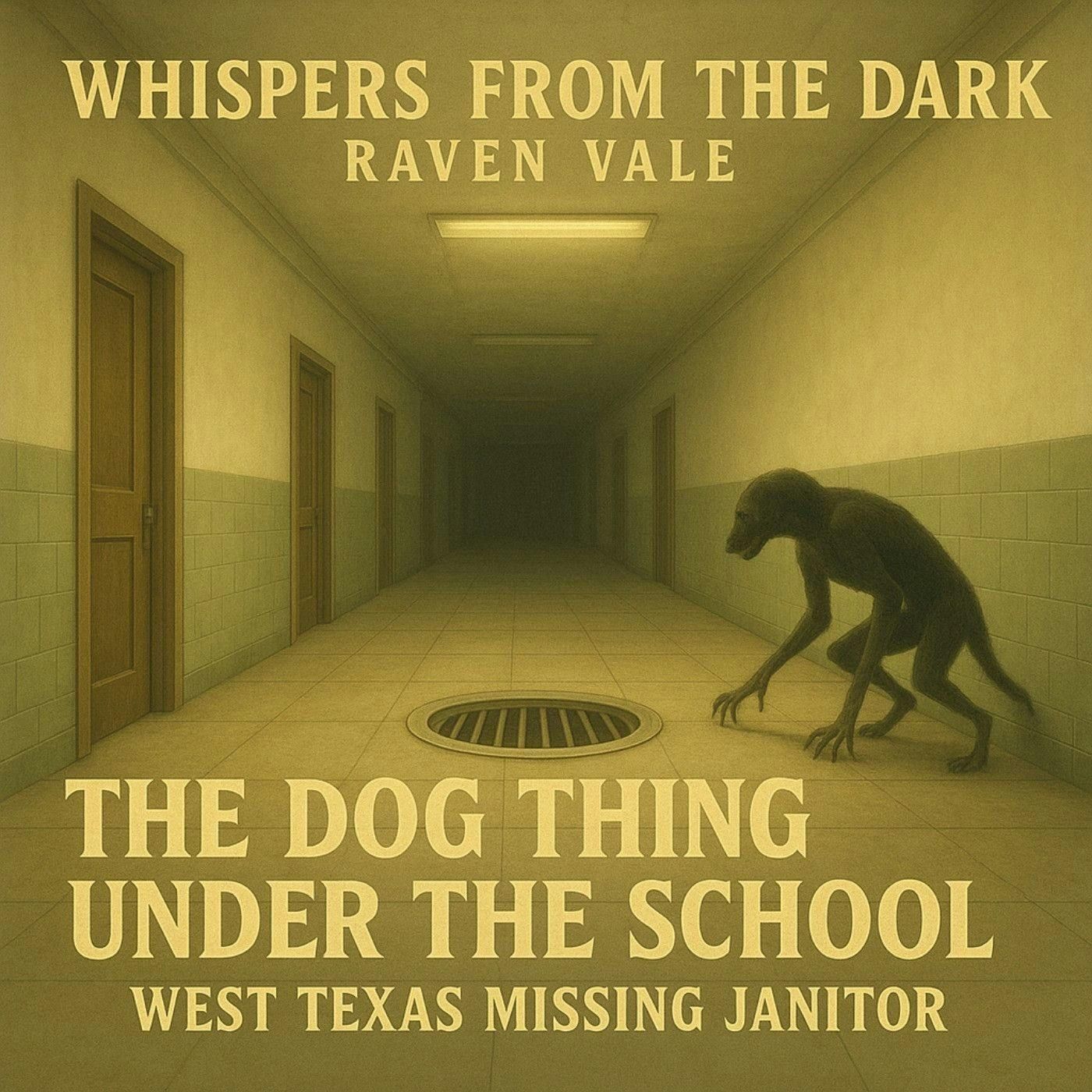 30: The Dog Thing Under the School: West Texas Missing Janitor | Shadow Creature Mystery