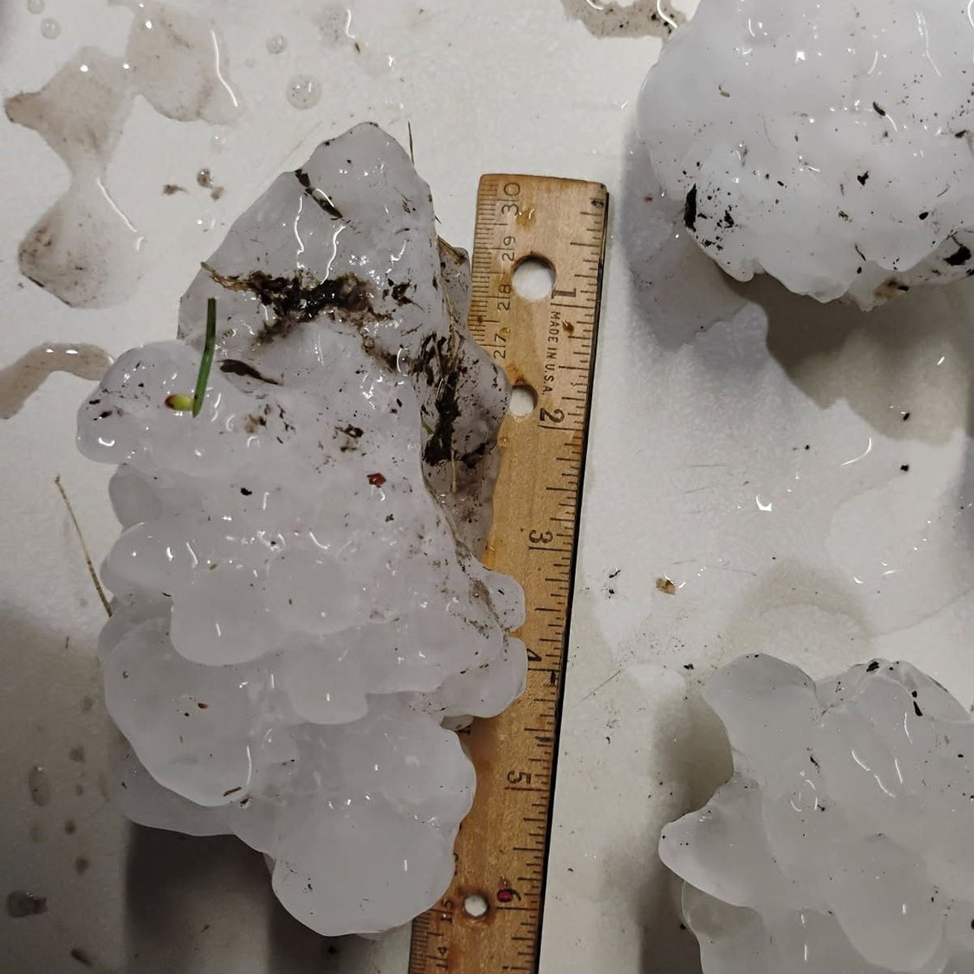 A new state record hailstone? 6.5-inch hailstone falls in Kankakee County episode artwork
