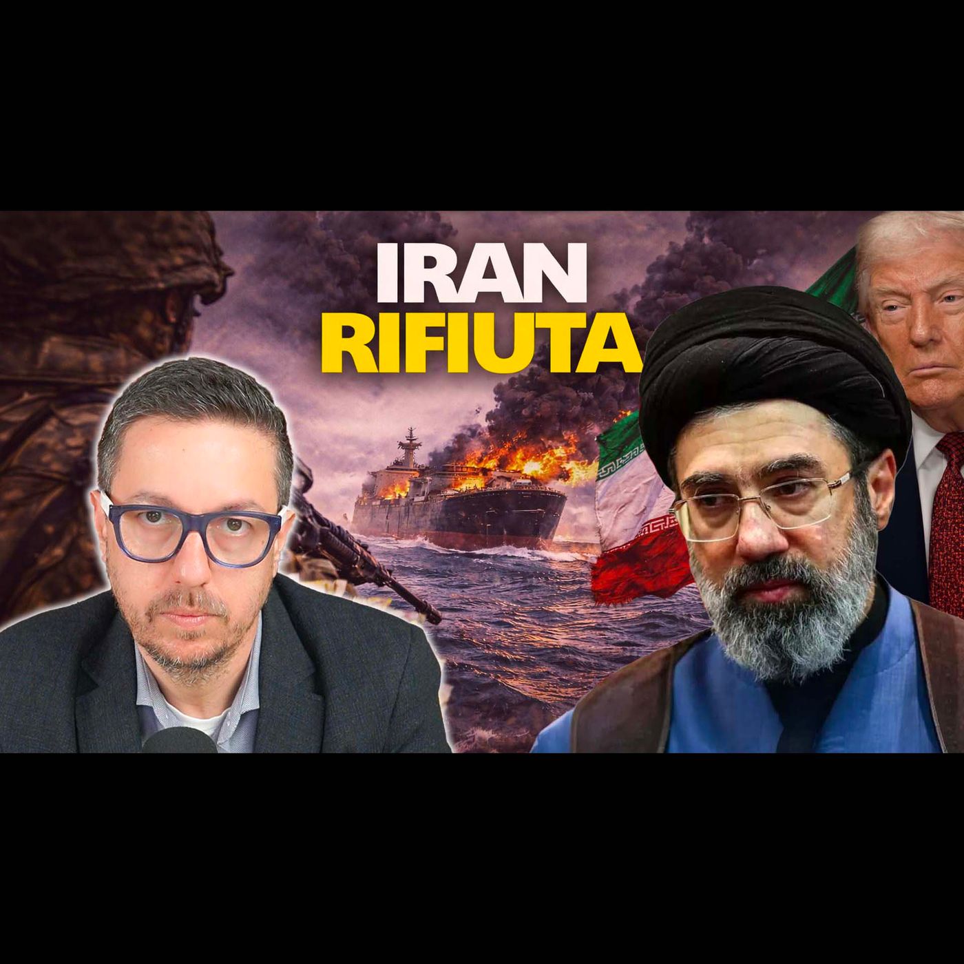 TRUMP ATTACCA UNA NAVE IRANIANA POI CERCA NEGOZIATI | TEHERAN DICE NO