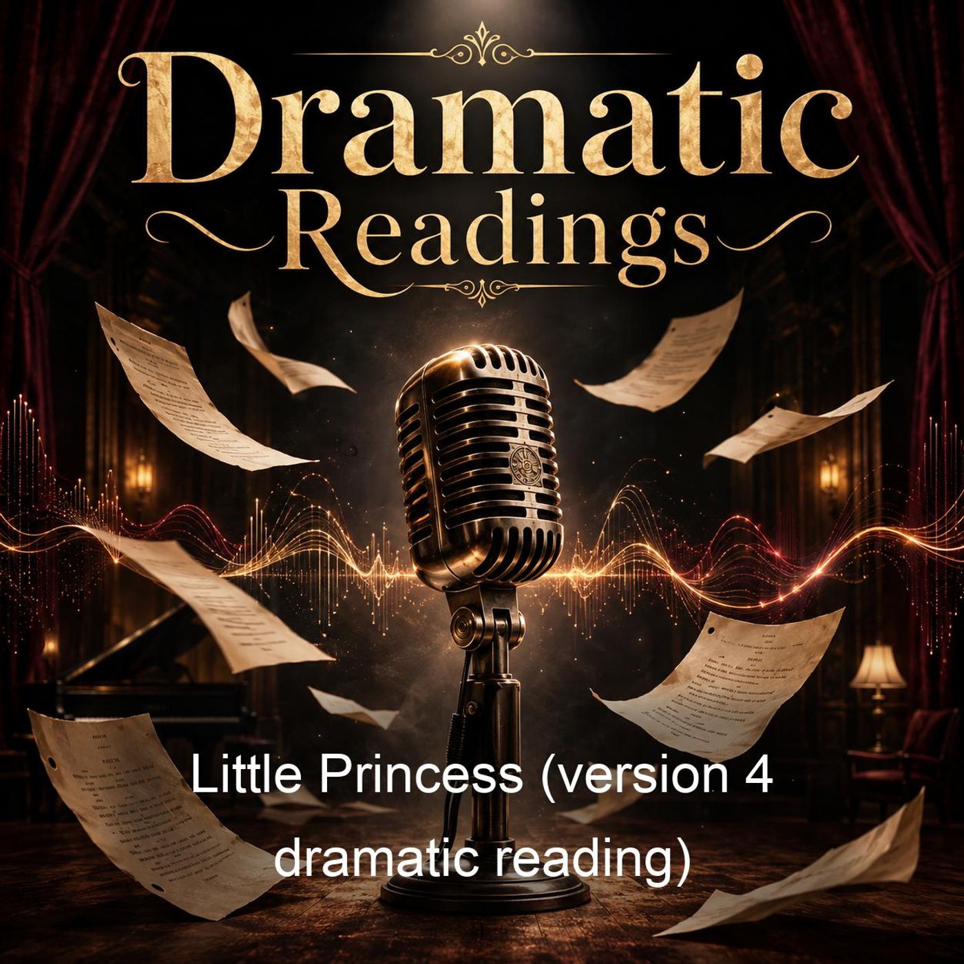 Little Princess version 4 dramatic reading - Frances Hodgson Burnett — Little Princess (version 4 dramatic reading) cover