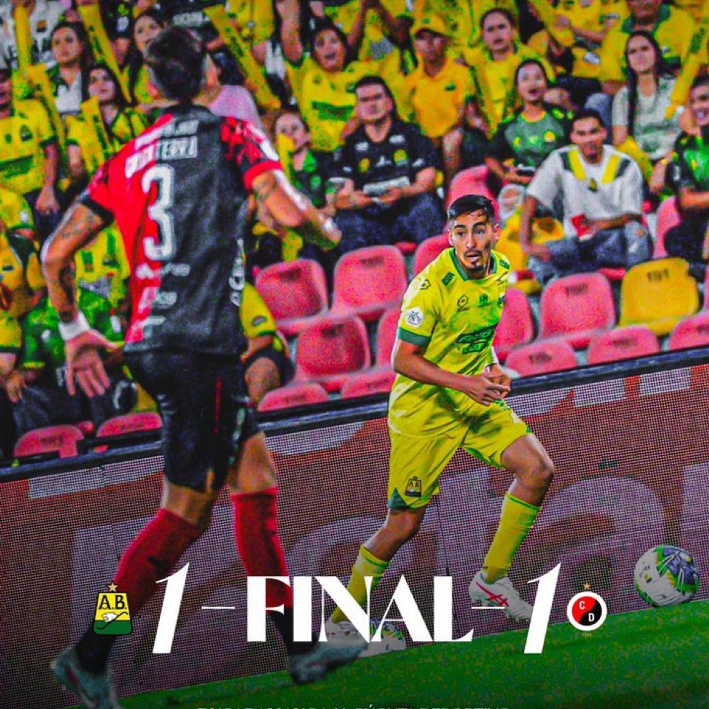 Corazón leopardo. Empate en el clásico 1-1