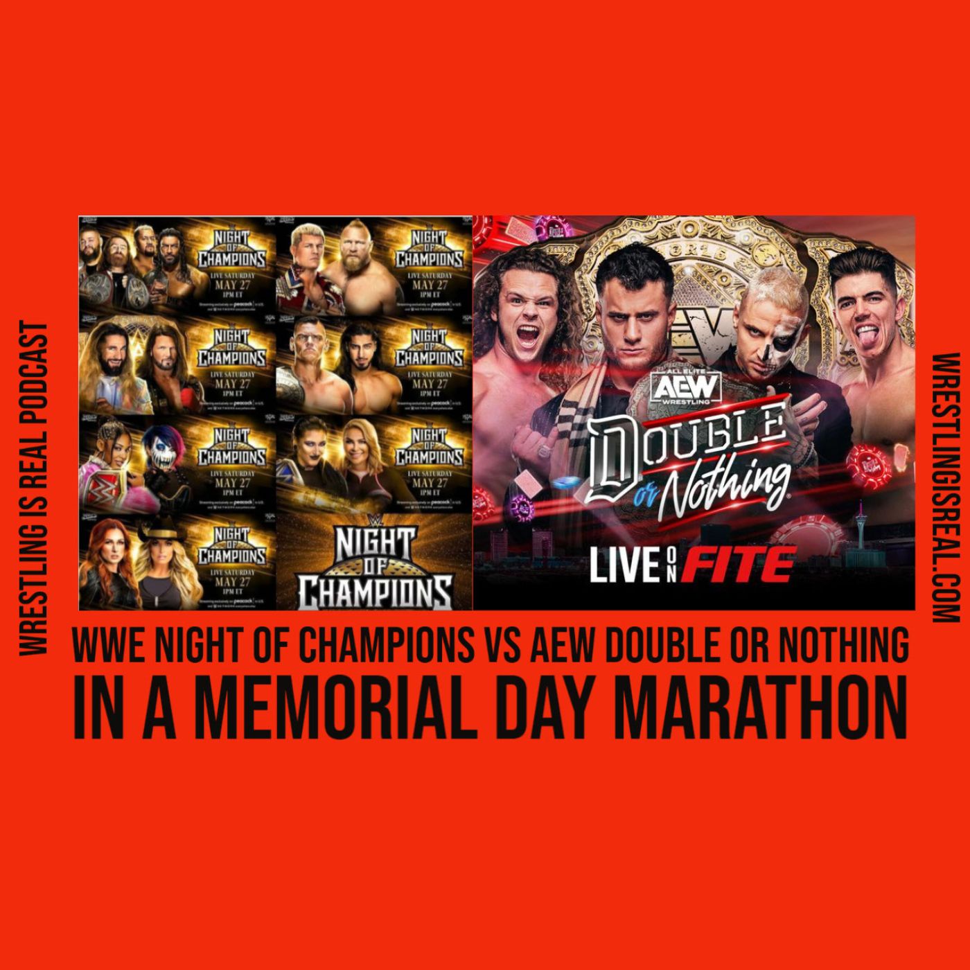 Wrestling Is Real Wrestling Podcast