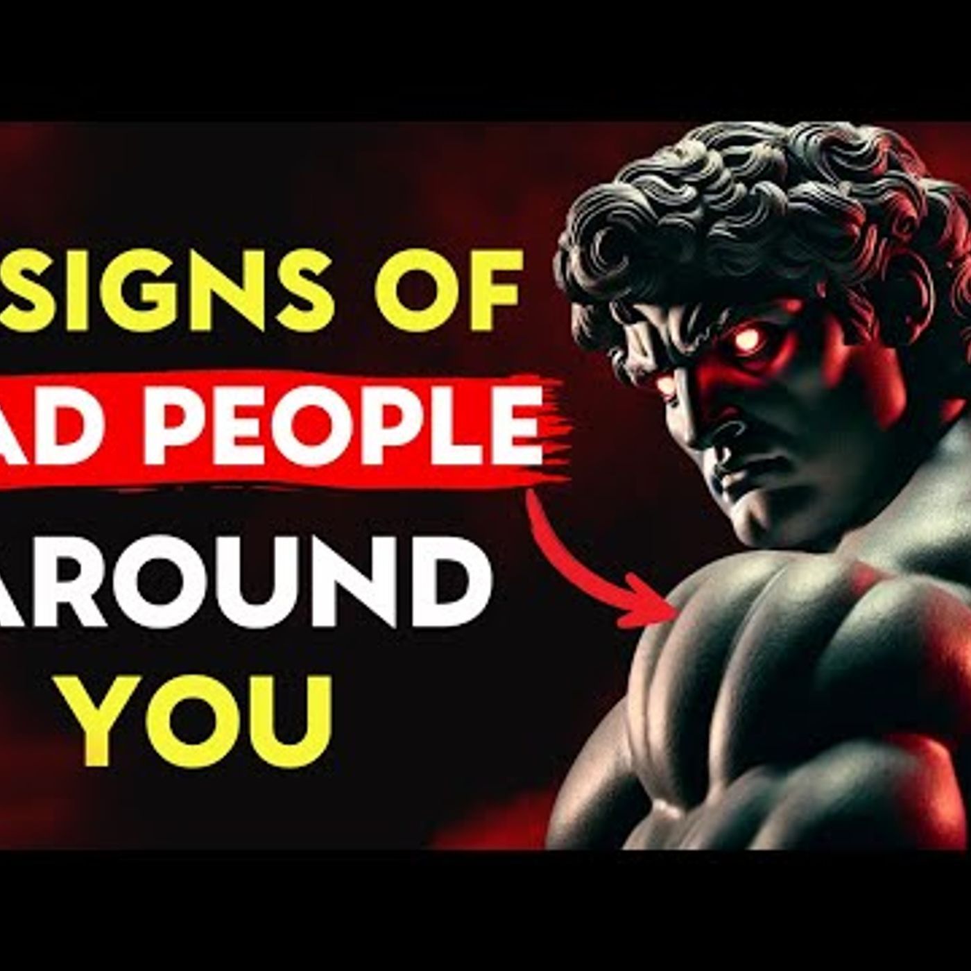 7 EVIDENT Signs that there is an EVIL Person next to YOU _ Stoic Philosophy episode artwork