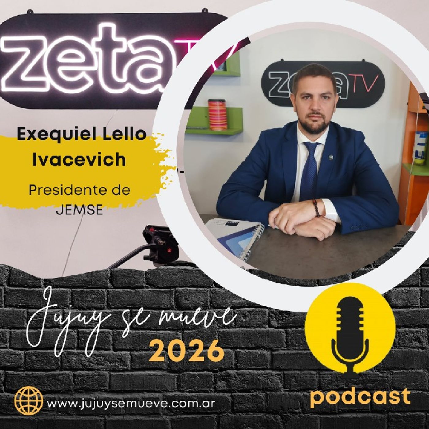 🔴 "JUJUY, POTENCIAL MINERO: JEMSE Y LA MINERÍA A LARGO PLAZO CON EXEQUIEL LELLO IVACEVICH" episode artwork