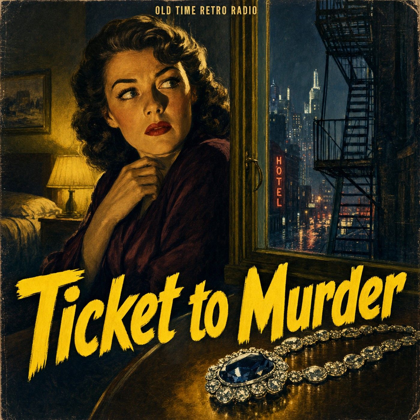 The Whistler - "Ticket to Murder" (Old Time Radio, 1949) episode artwork