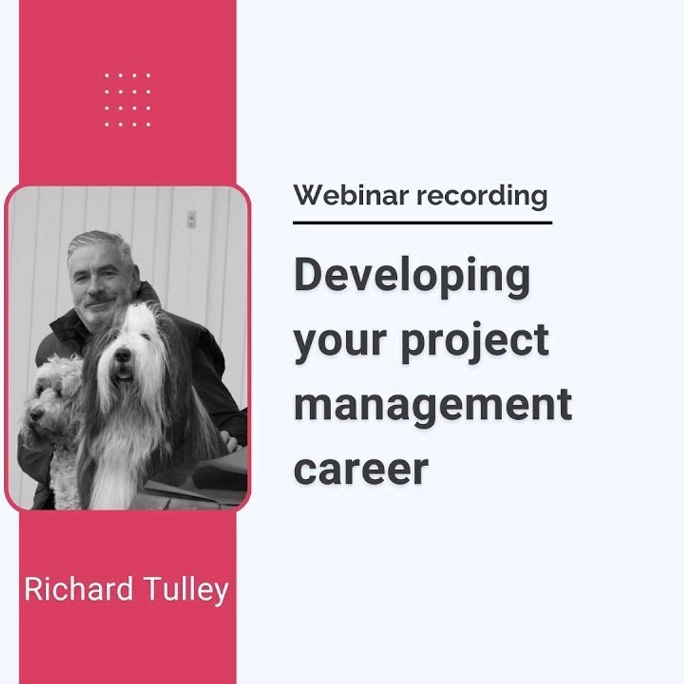 Project management career podcast artwork