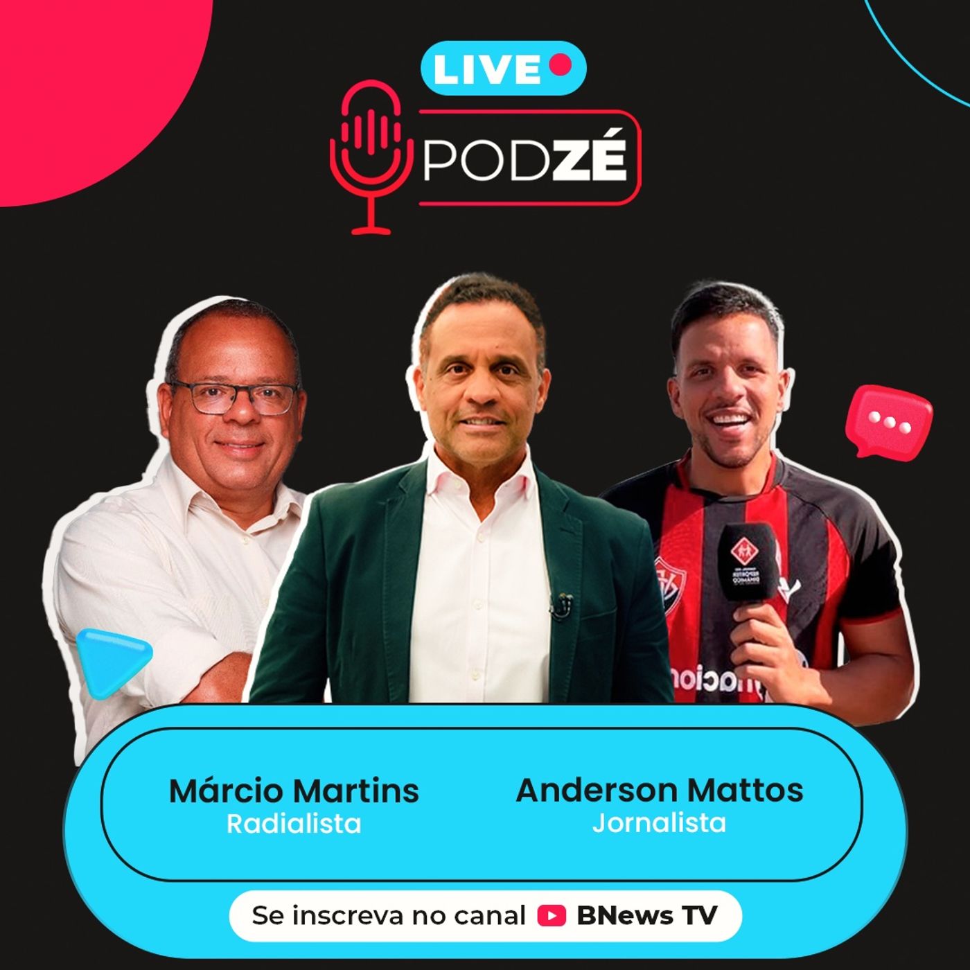 MÁRCIO MARTINS E ANDERSON MATTOS - PodZé #107