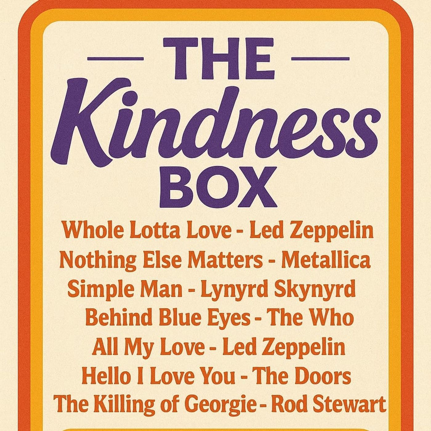 The Kindness Box by Rock Tracks - 20.8.25