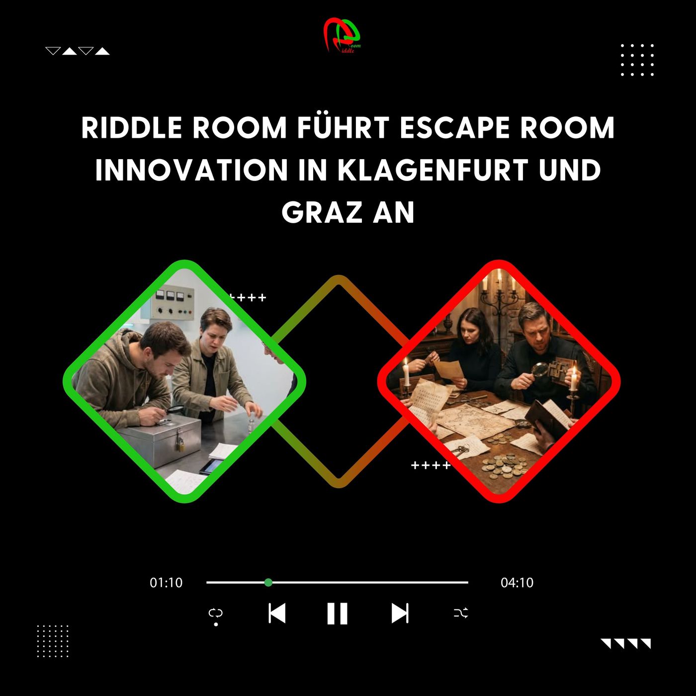 Riddle Room Führt Escape Room Innovation In Klagenfurt Und Graz An episode artwork
