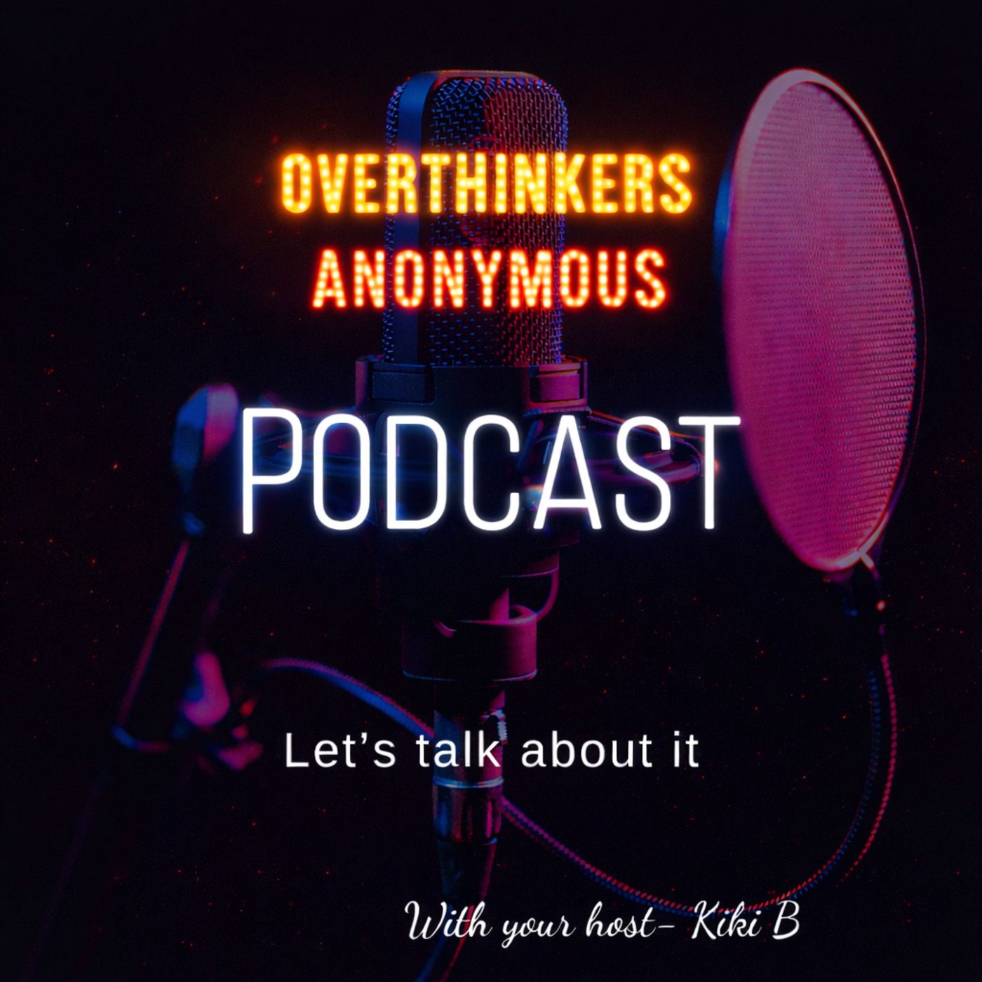 Overthinkers Anonymous; let’s talk cover art