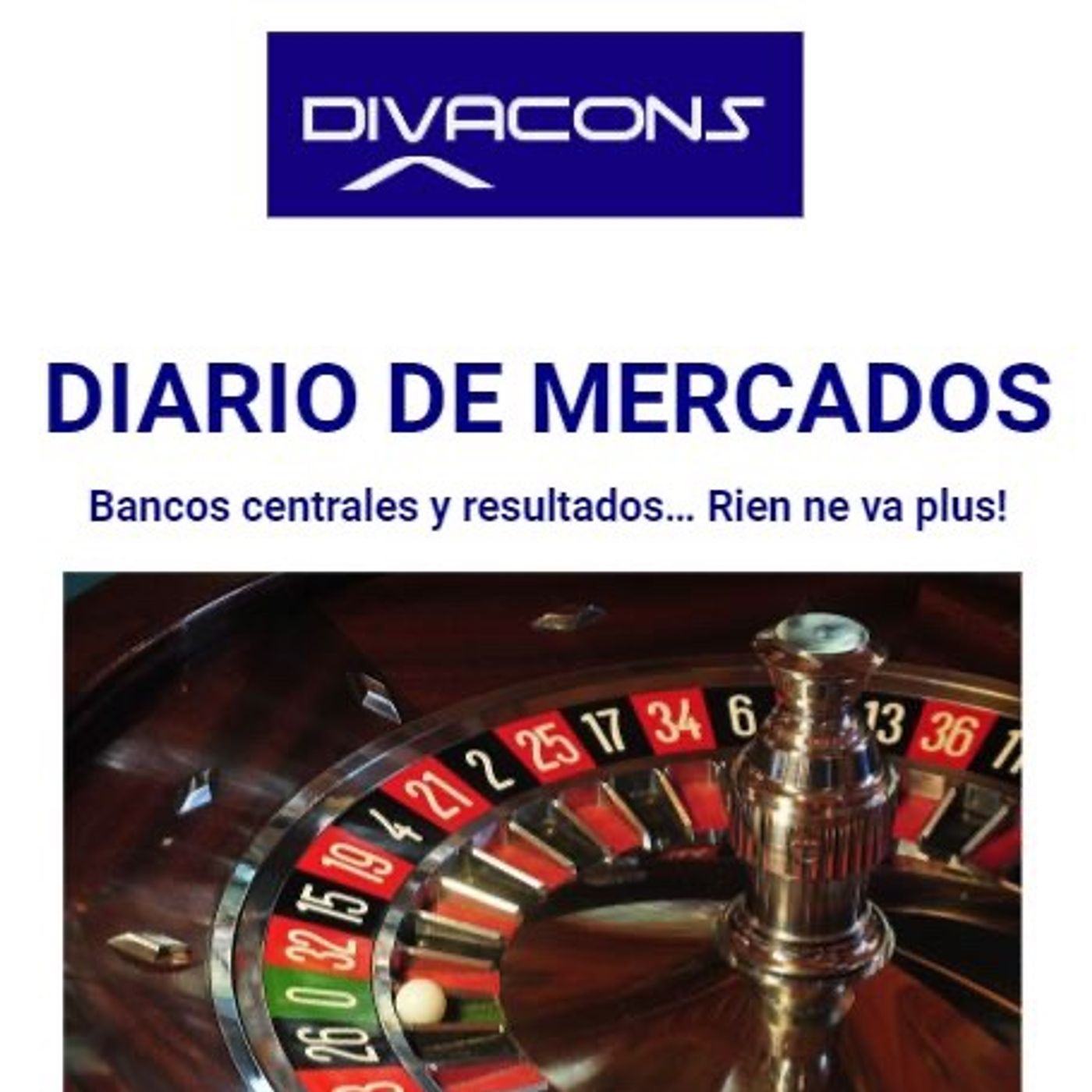 PODCAST DIARIO DE MERCADOS Jueves 27 Julio episode artwork