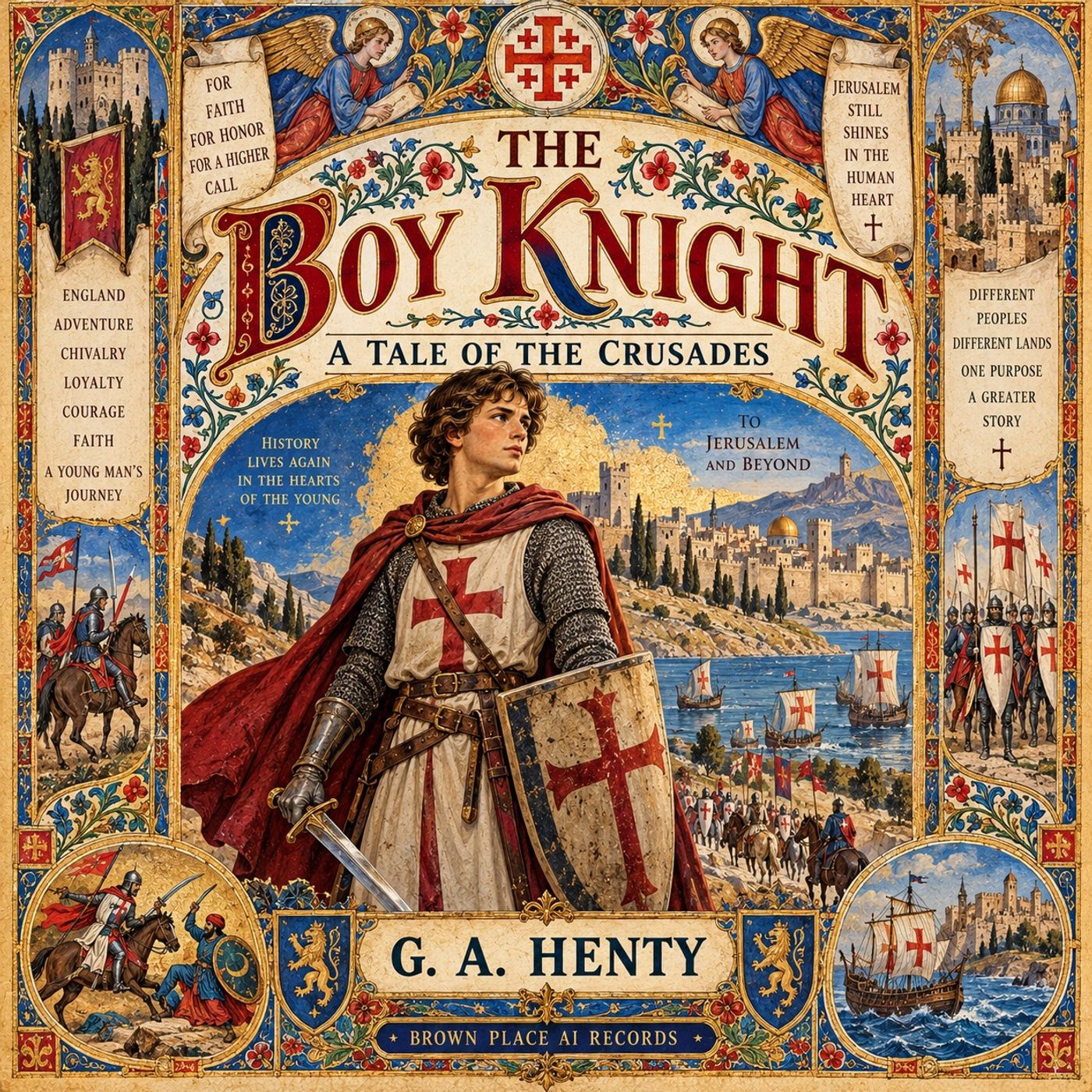 The Boy Knight by G. A. Henty | Epic Crusades, Knights & Medieval Adventure Audiobook Part 1 episode artwork