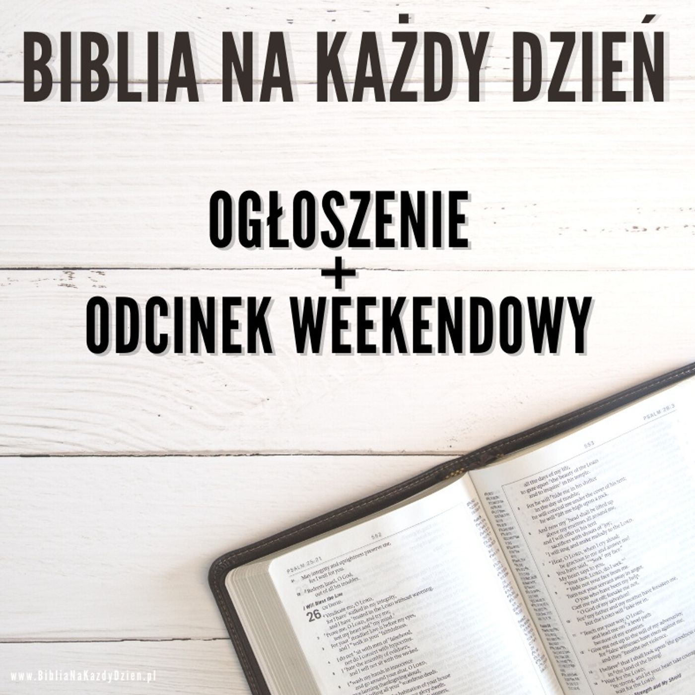 Biblia na każdy dzień - odcinek weekendowy (z ogłoszeniem) episode artwork