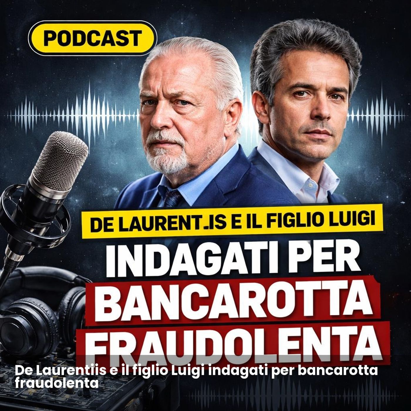 De Laurentiis e il figlio Luigi indagati per bancarotta fraudolenta episode artwork