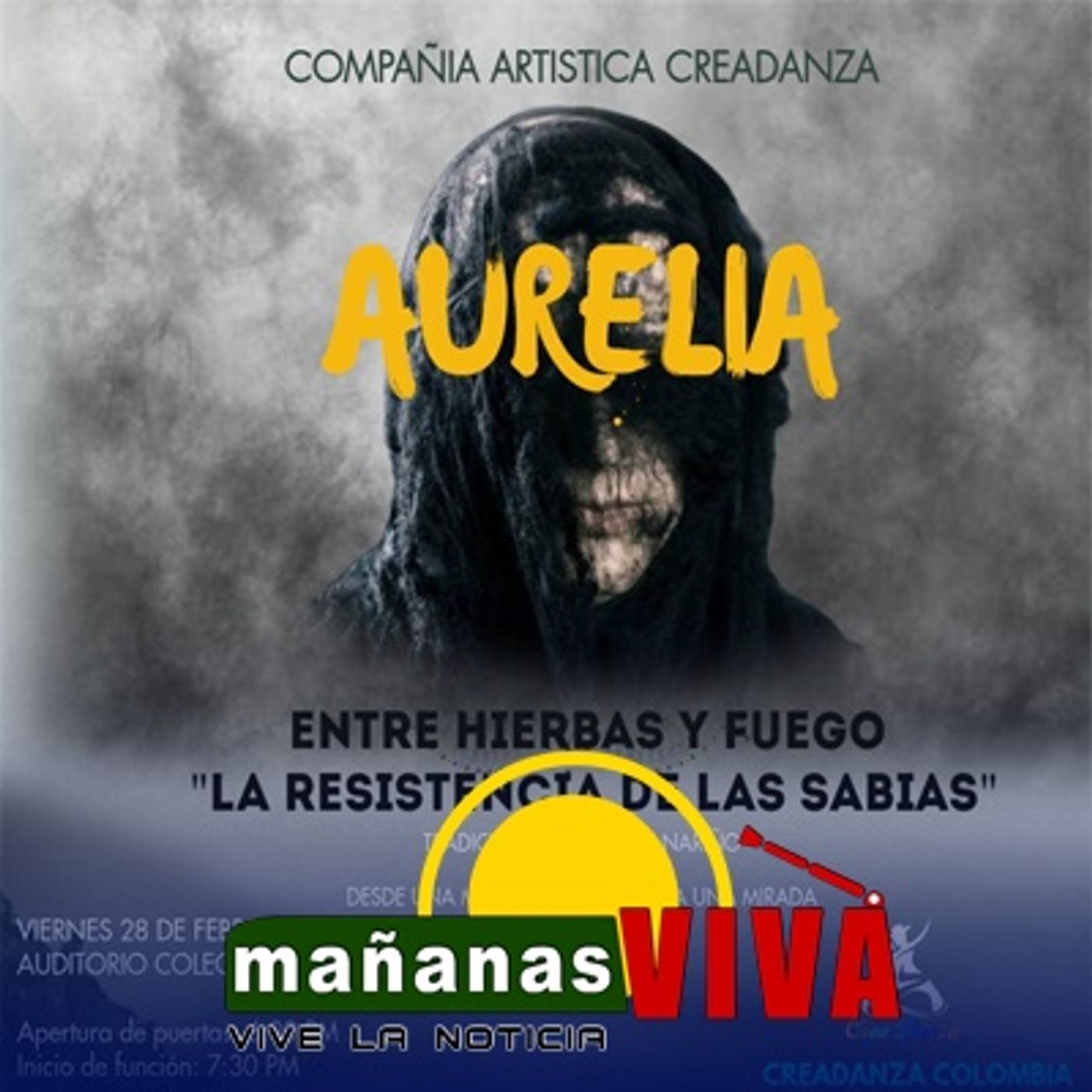 CreaDanza Jorge Naspucil Chaves – Presenta su obra AURELIA que honra la tradiciones del sur de Nariño