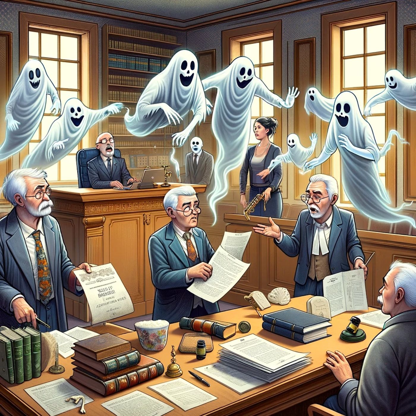 "Death is not the end. There remains the litigation over the estate." episode artwork