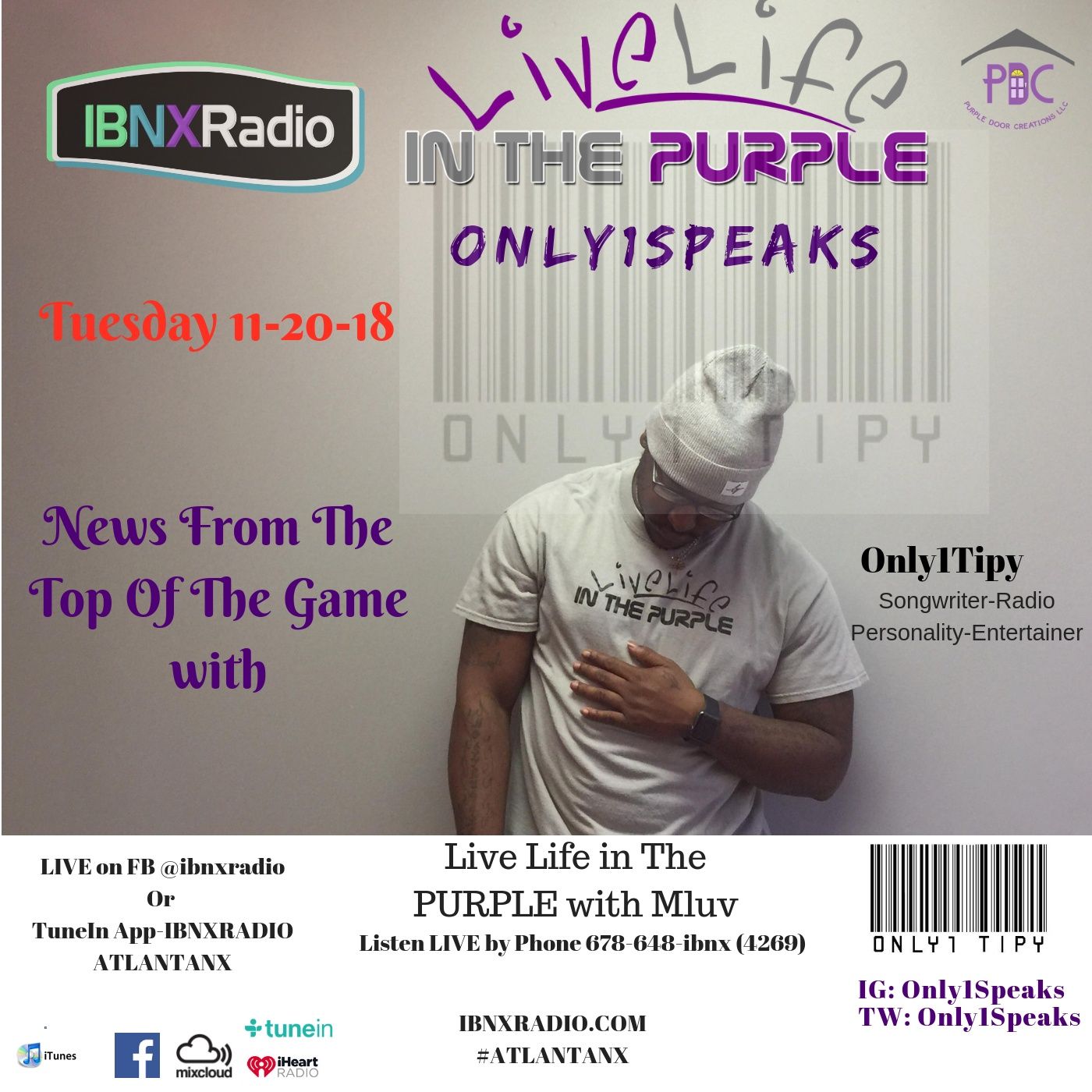 Live Life In The Purple