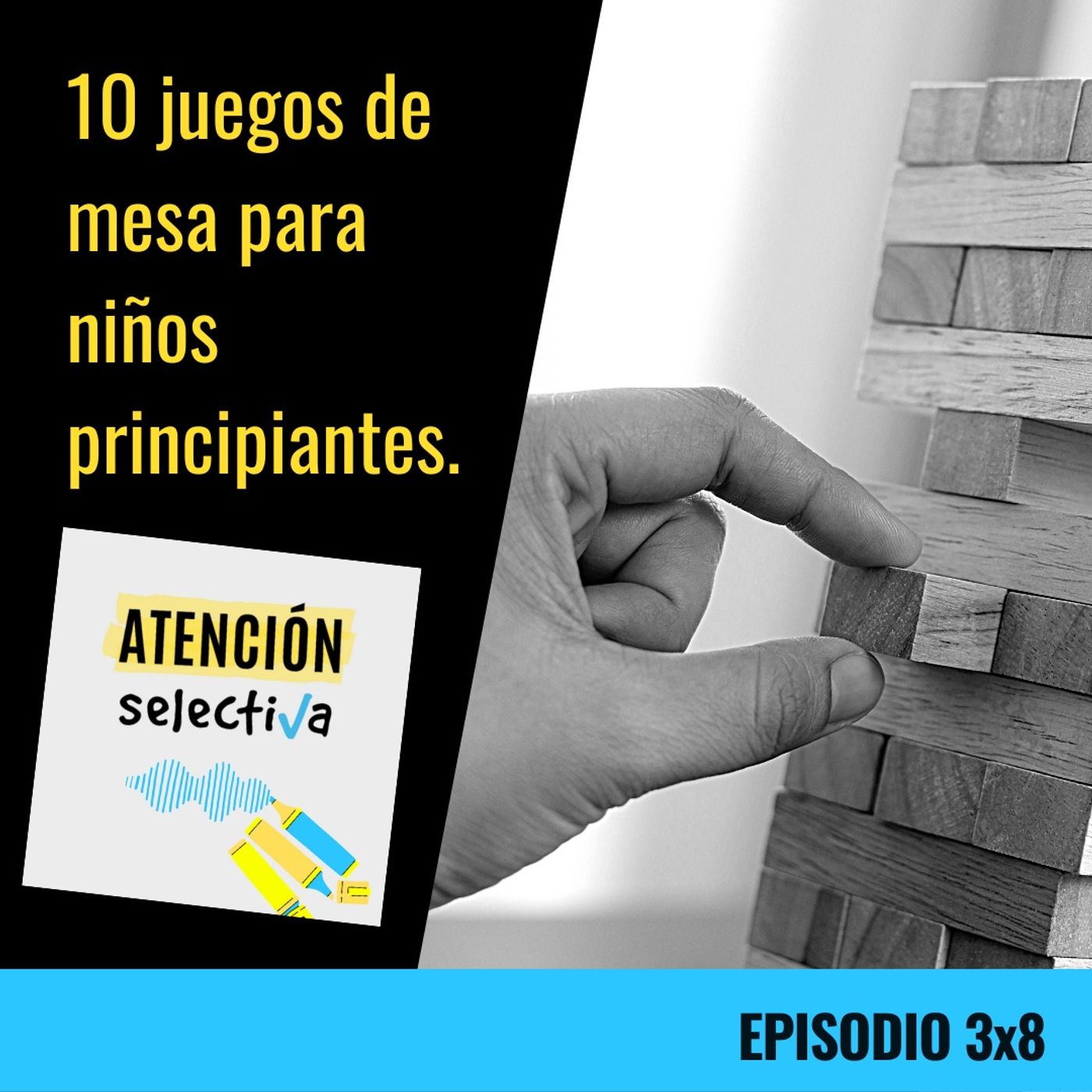 CAPÍTULO 3 X 8 - 10 juegos de mesa para niños principiantes episode artwork