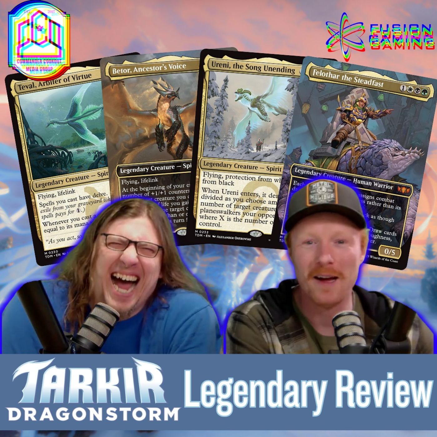 Commander Cookout Podcast, Ep 486 - Tarkir: Dragonstorm - Every Single Legend, Reviewed!