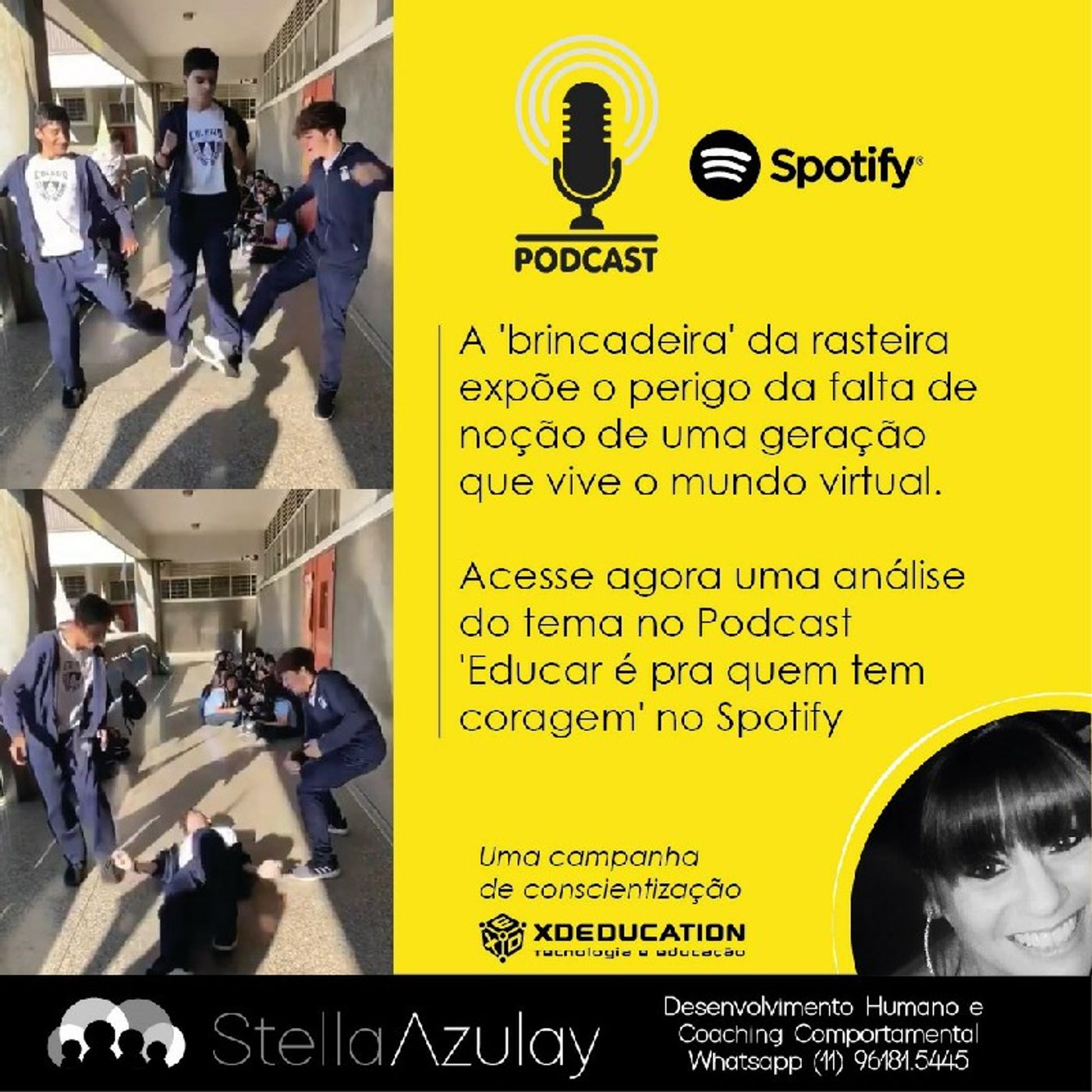 Educar é pra quem tem Coragem