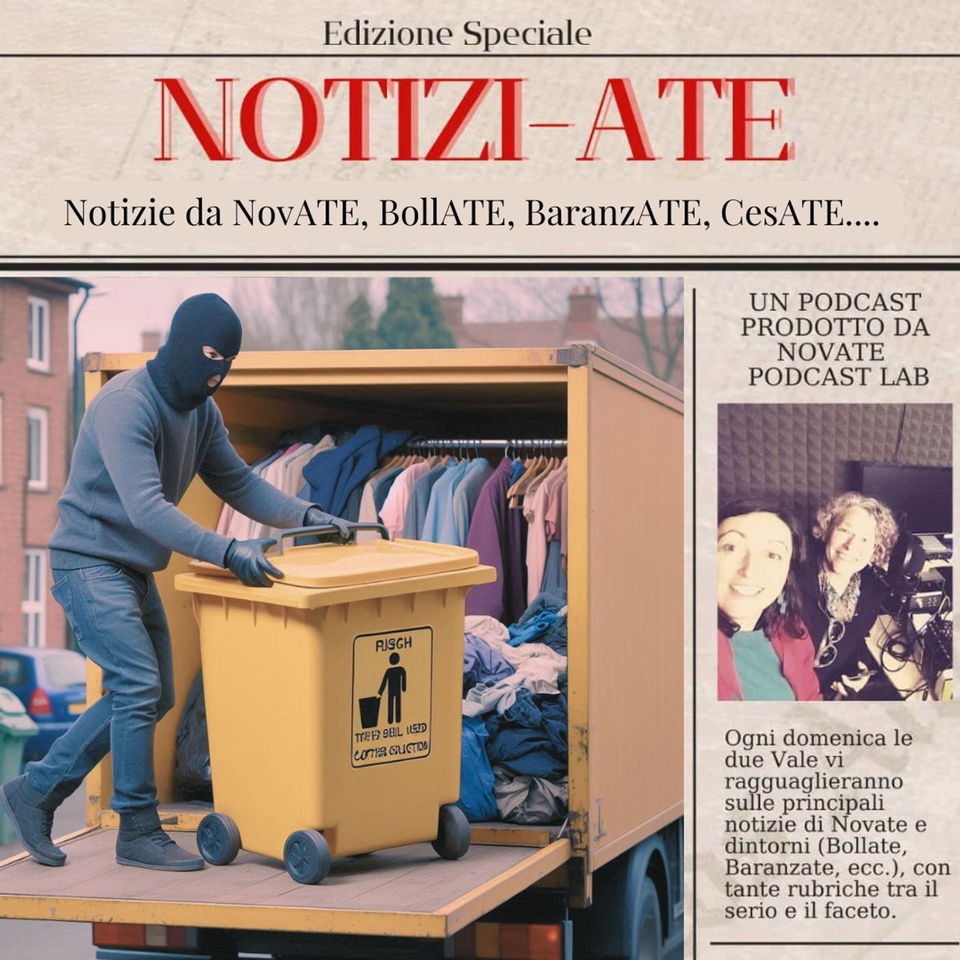 NotiziAte - Stagione 5 - Episodio 5 - il cassonetto pirata episode artwork