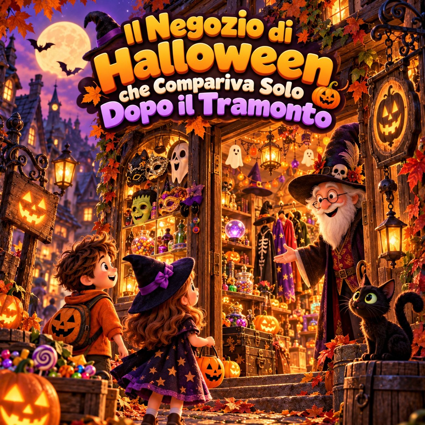 Il Negozio di Halloween che Compariva Solo Dopo il Tramonto
