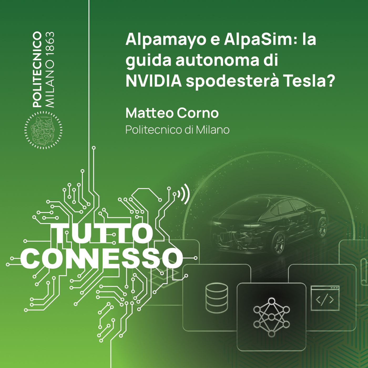 Alpamayo e AlpaSim: la guida autonoma di NVIDIA spodesterà Tesla? Con Matteo Corno