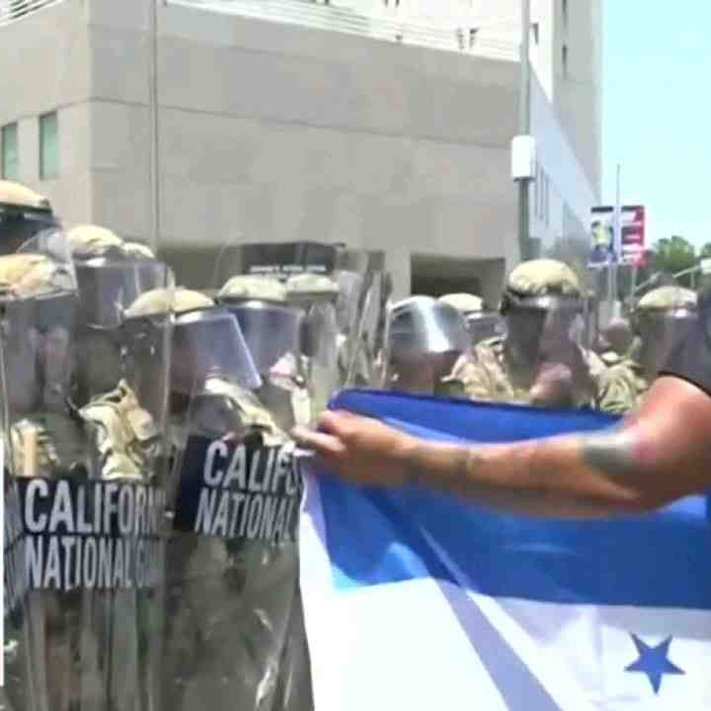 BREAKING: Anti-ICE protesters standoff with National Guard troops in LA episode artwork