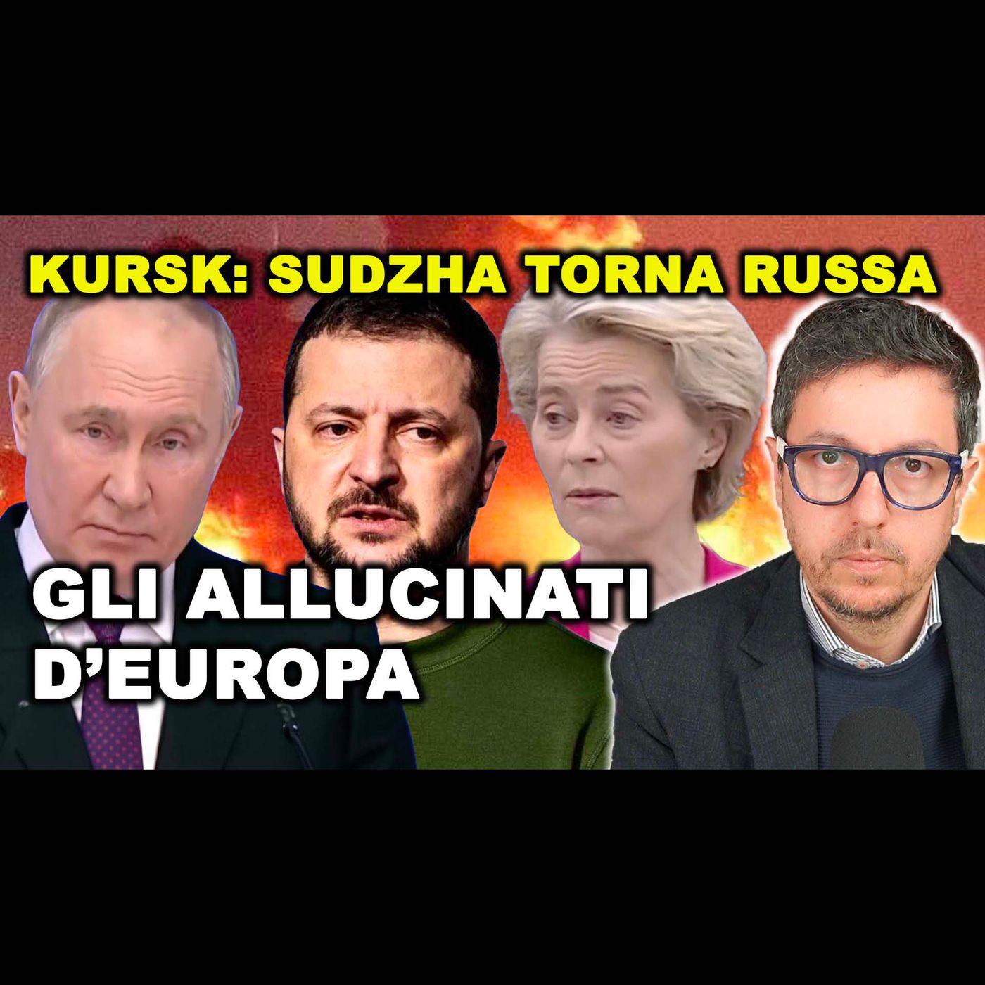 KURSK: SUDZHA RITORNA ALLA RUSSIA | IL PARLAMENTO EU vota SÌ al Riarmo europeo