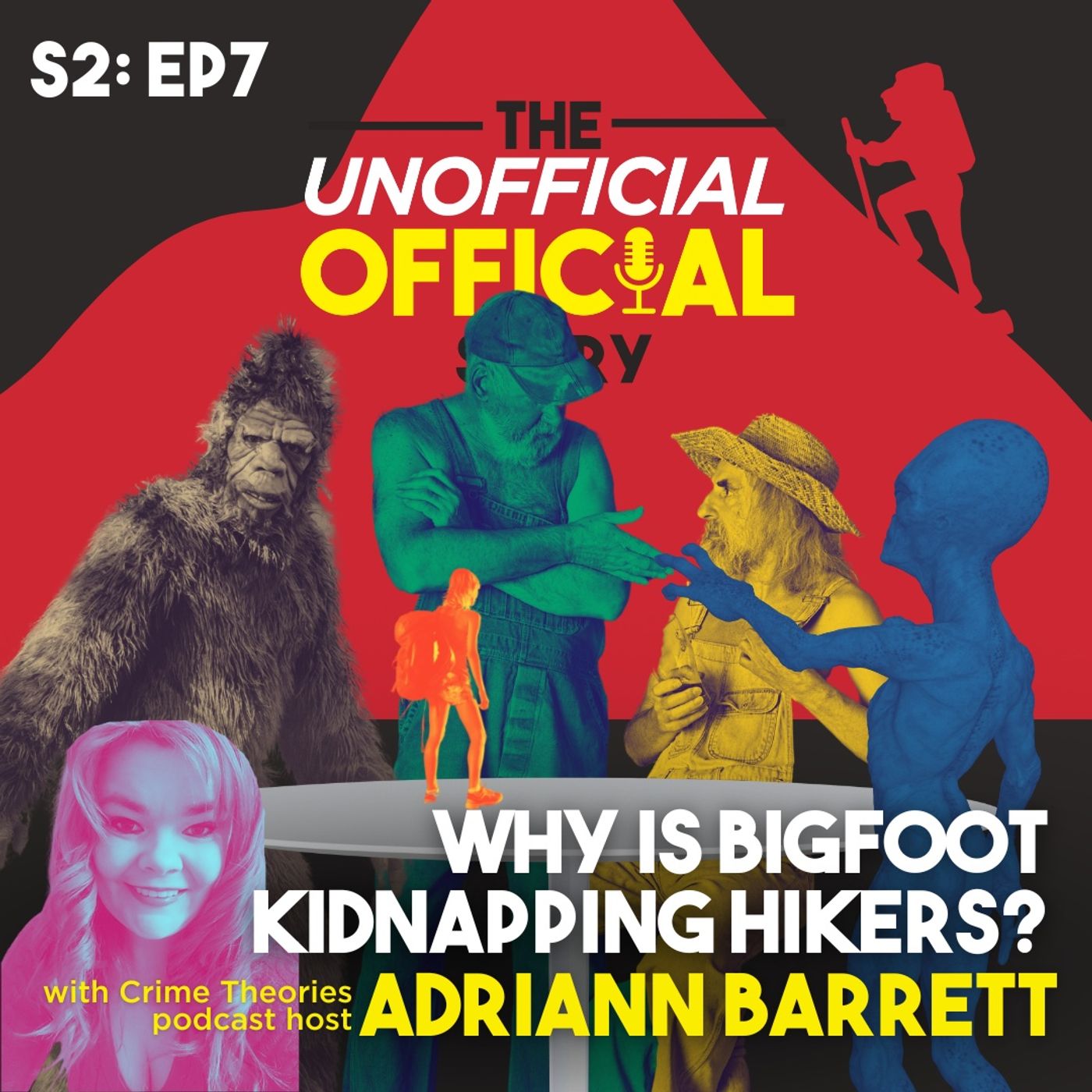 S2E7 Why is Bigfoot Kidnapping Hikers? with Adriann Barrett