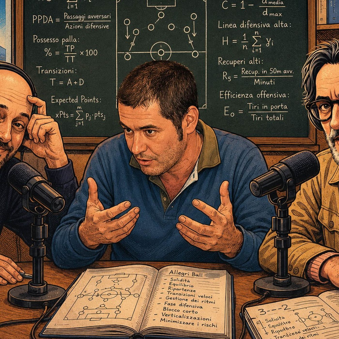 Allegri è davvero "cortomuso"? Statistica, mitologia e matrimoni infelici - con Massimiliano Gallo episode artwork