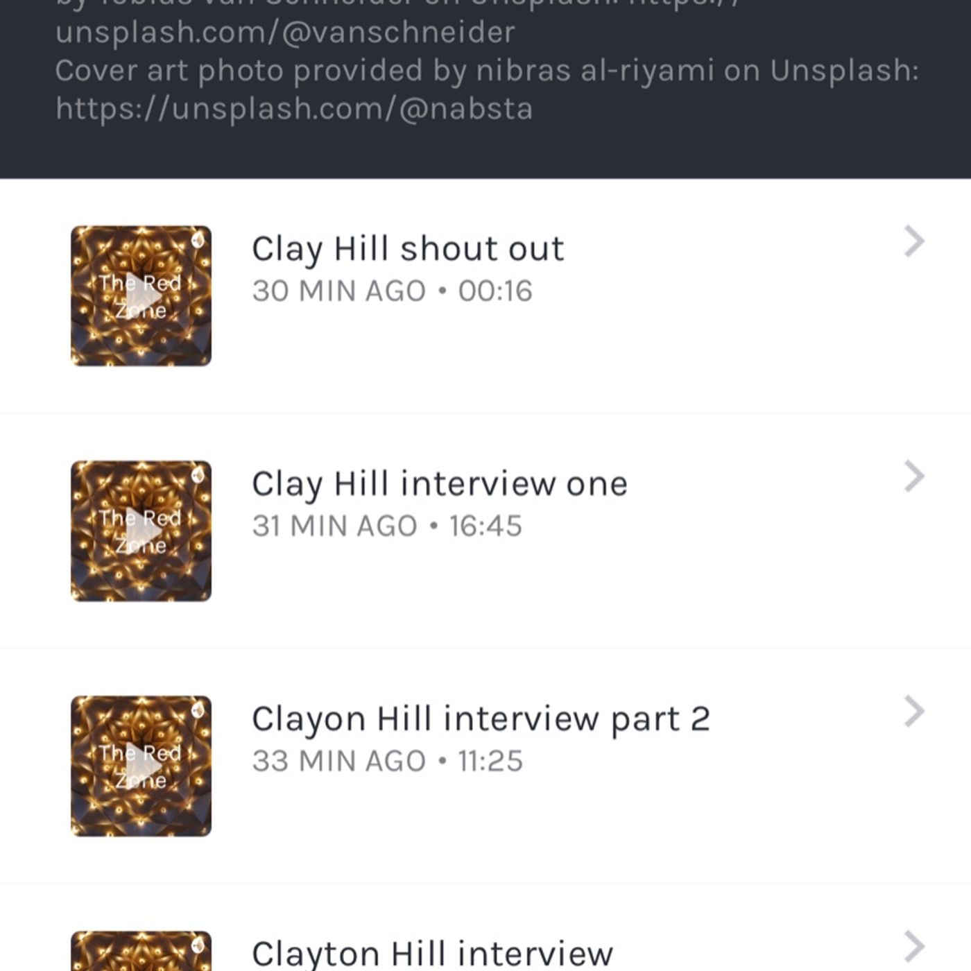 Clayon Hill\'s show