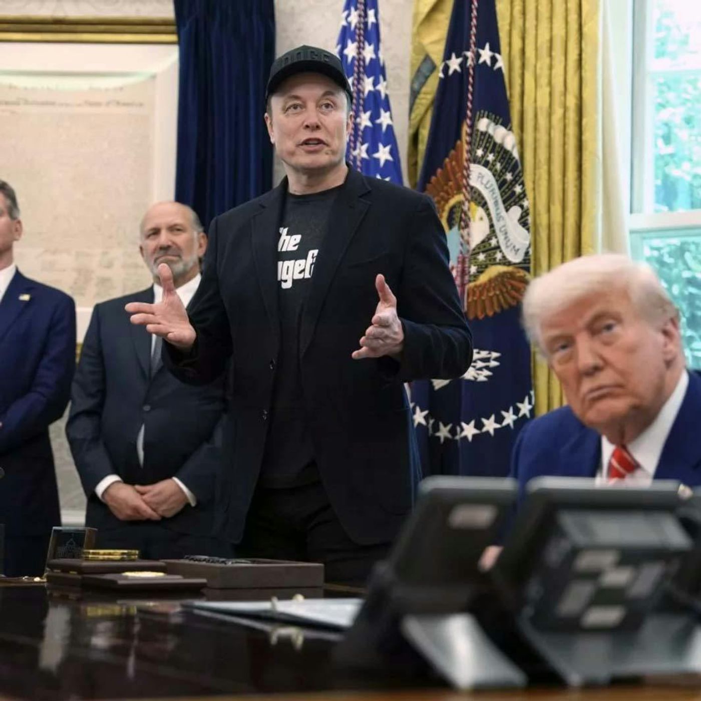Ukraine, Musk Exits DOGE, Trump v Big Law episode artwork