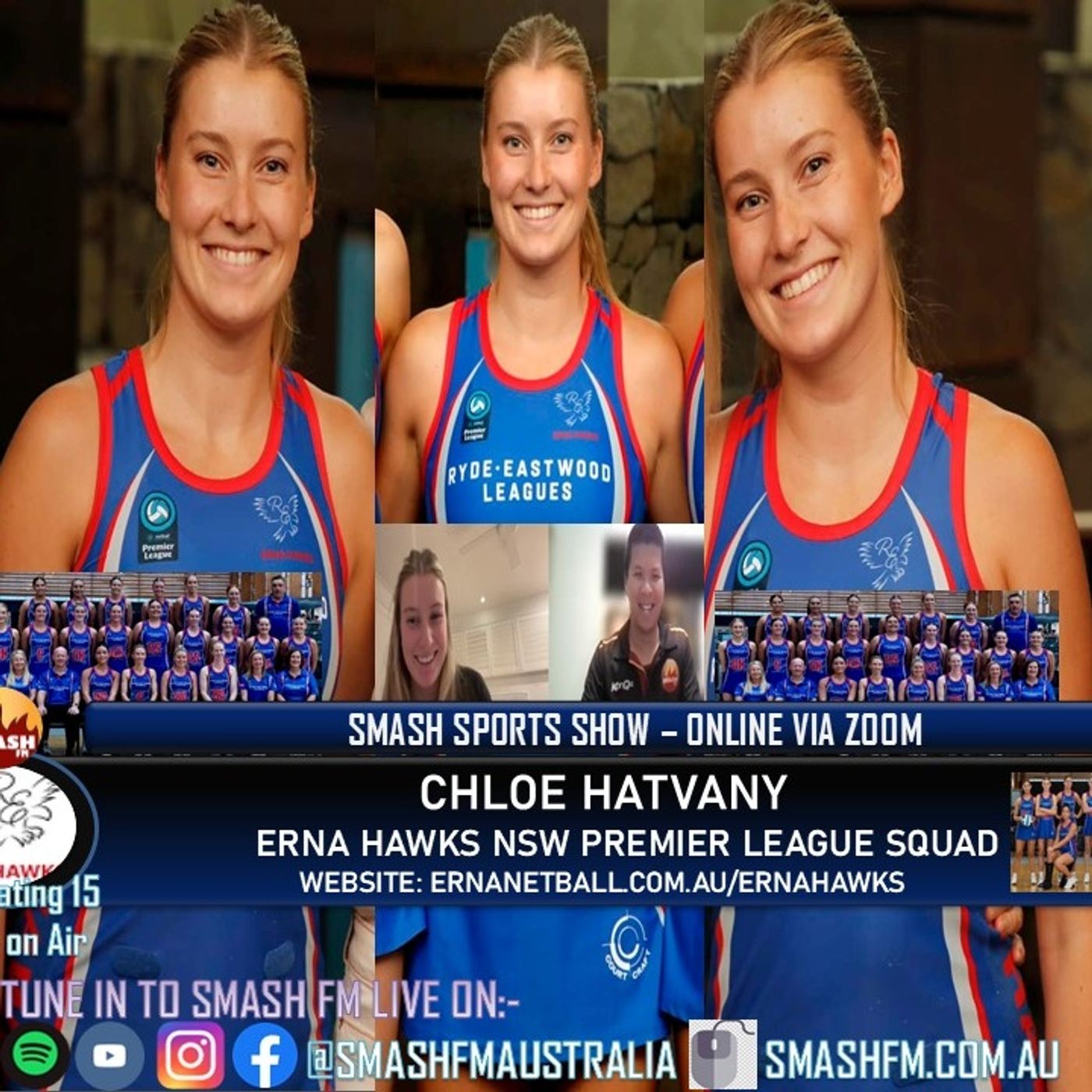 SSS15THYR: ERNA Hawks Netball 23s Co-Captain Interviews 300525